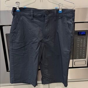 Nike navy blue Flat Front Shorts